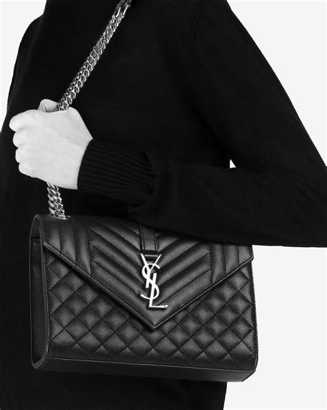 ysl multi grain bag|ysl envelope bag.